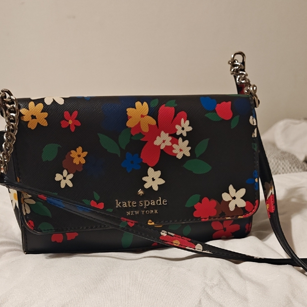 Kate Spade Multicolor Floral Crossbody Bag - Picture 3 of 4